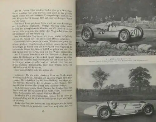 Sebastian "Hinter dröhnenden Motoren - Bernd Rosemeyer" Rennfahrer-Biographie 1952 (0123)