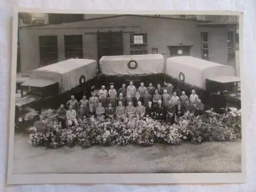 seltenes altes XL Foto Leipzig Firma Ernst Heydenreich Chemikalien Jubiläum