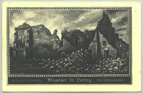 Kloster in Cerny. Frankr. AK 1915 (1026332)