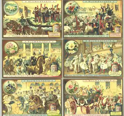 Liebig-Serie Nr. 551. Blumenfeste, 1903 (1031664)