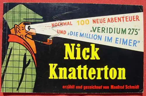 (1042403) Nick Knatterton-Comic-Album VI. Schwarzes Album 1957. Erste Auflage ! Guter Zustand