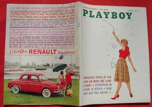 (1039161) PLAYBOY USA. October, 1959. Komplettes Original-Magazin mit Innenteil