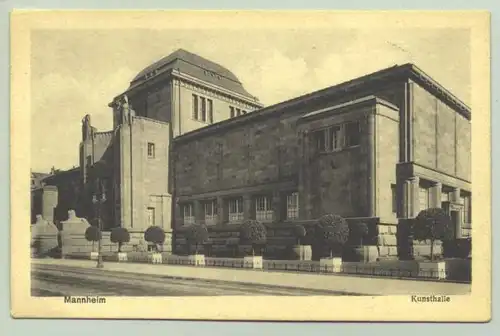 MA Kunsthalle um 1930 (intern : 1019470)