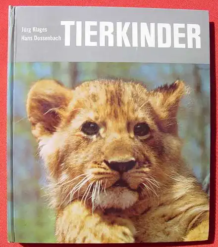 Gloria-Album. Tierkinder, 1971 (2-235) Sammelbilderalbum