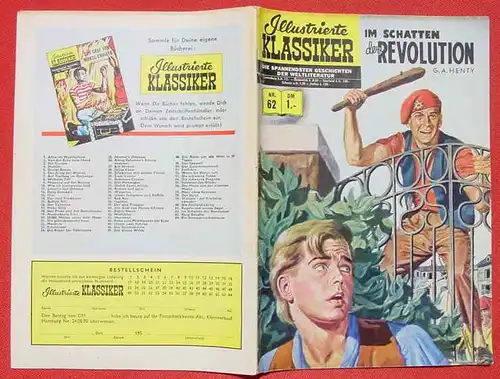 Comic. Illustrierte Klassiker. Nr. 62, 1.A. (1038068)