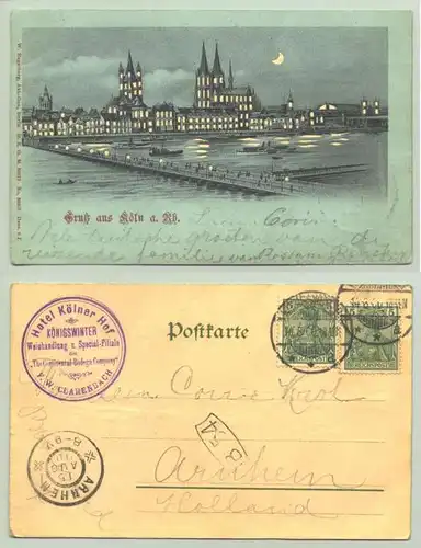 Koeln beleucht. 1900 (intern : 50676031)