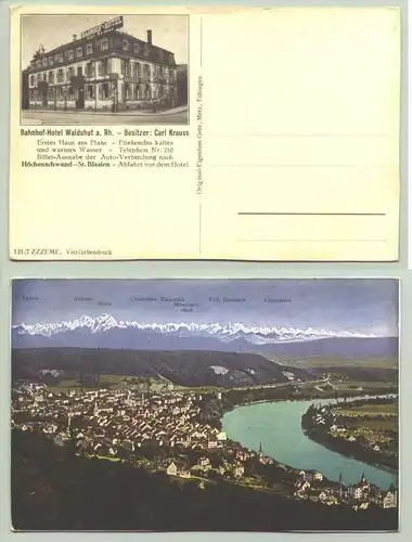 Waldshut um 1920 ? (intern : 0080781)