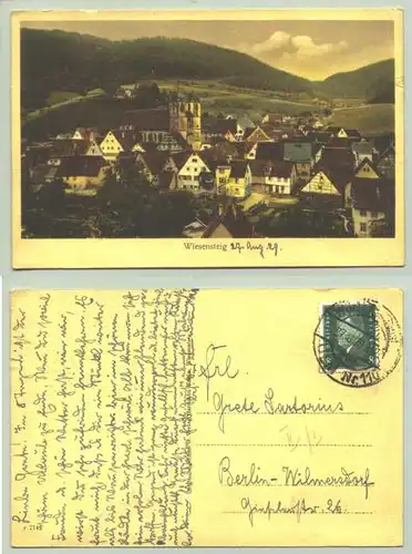 Wiesensteig 1929 (intern : 1021798)