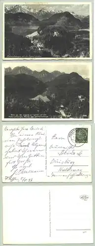 2x Hohenschwangau 1937 (intern : 1024573)