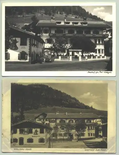 2x Wallgau um 1935 (intern : 1024356)