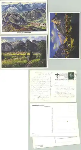 3x Oberammergau 1930 (intern : 1024346)