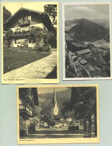 3x Bayrischzell 1964 (intern : 1024441)