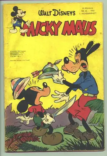 Micky Maus 1956 Heft Nr. 23 / Original