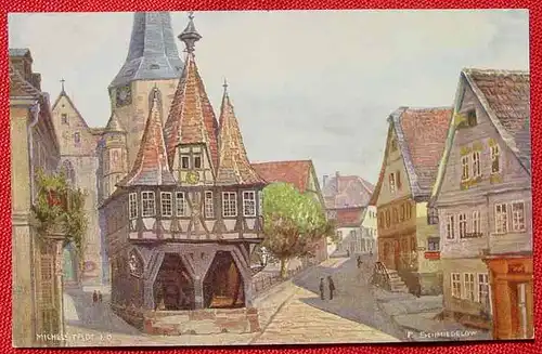 64720 Kunst-AK Michelstadt (1033052)