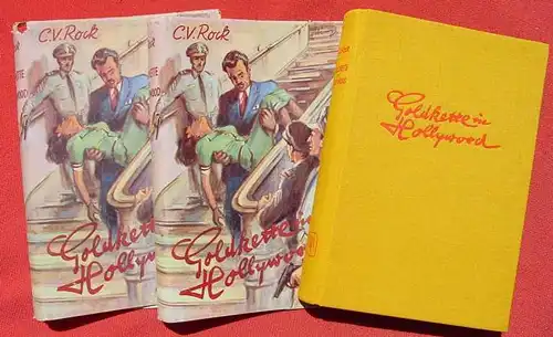 C. V. Rock "Goldkette in Hollywood". Kriminalroman. 1950 (0320106)