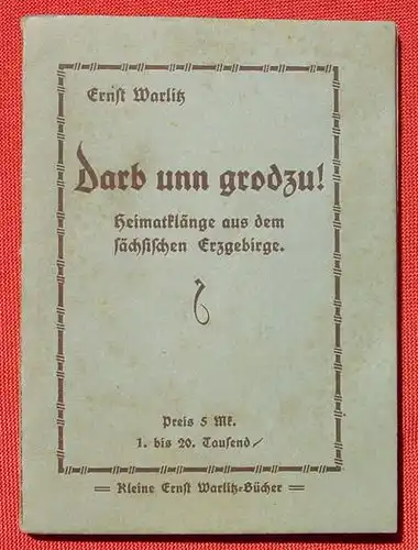 Heimatklaenge aus dem saechsischen Erzgebirge. Leipzig um 1922 ? (0082699)