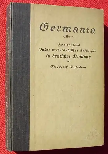 Germania - 2000 Jahre vaterlaend. Geschichte in dt. Dichtung. Berlin 1890 (0370255)