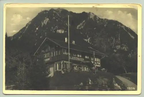 (1038393) AK Burgberg, Cafe Berghaus, bay. Allgaeu 1947 PLZ 87545