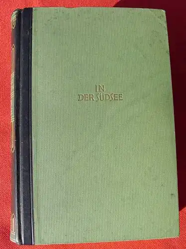 (0100943) Stevenson "In der Suedsee". Halblederband. Berlin, 1930-er Jahre