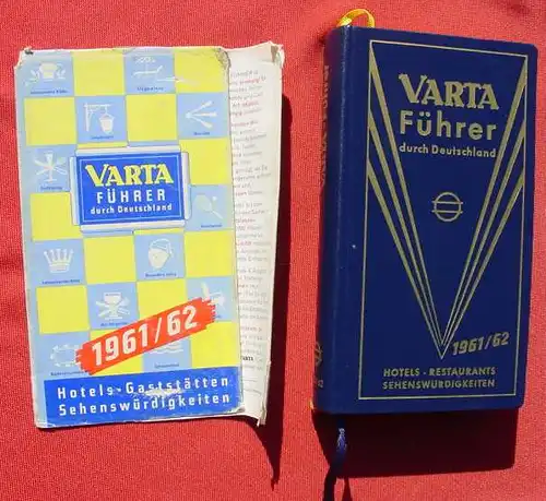 (1005567) "VARTA  Fuehrer Deutschland". Westlicher Teil u. Berlin 1961-1962. 764 S., Hotels - Restaurants