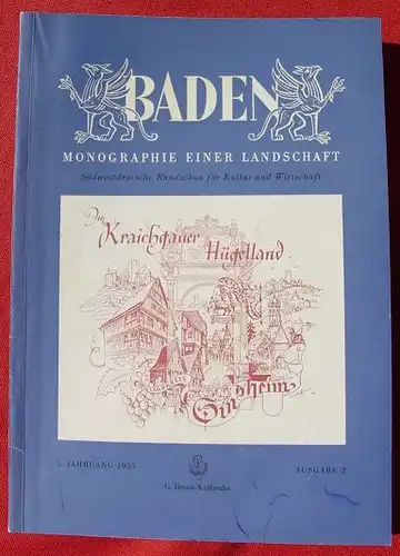 (1005675) Baden. 1955. Kraichgau. 64 S., Landkreis Sinsheim. Verlag Braun, Karlsruhe