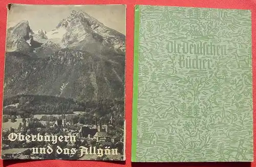 (1012823) "Oberbayern und das Allgaeu". Neumann, Muenchen. Simon Verlag, Berlin 1930-er Jahre