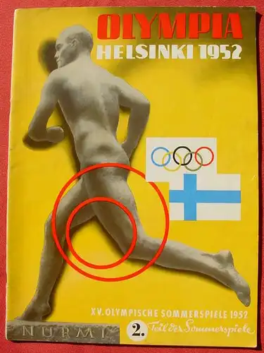 (1042419) "Olympia - Helsinki 1952". Teil 2. Illustrierte Zeitschrift. Grossformat. 64 S., Dumont Schauberg, Exp. Koelnischer Zeitung