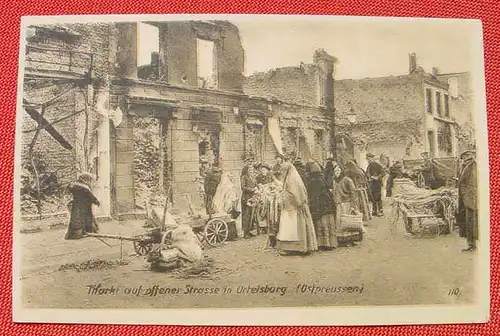 (1009028) Ansichtskarte. Ortelsburg (Ostpreussen) Ostpreussenhilfe. 1916 Feldpost