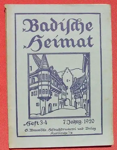 (1009229) Busse. Freiburg im Breisgau. 1920, 80 S., Badische Heimat