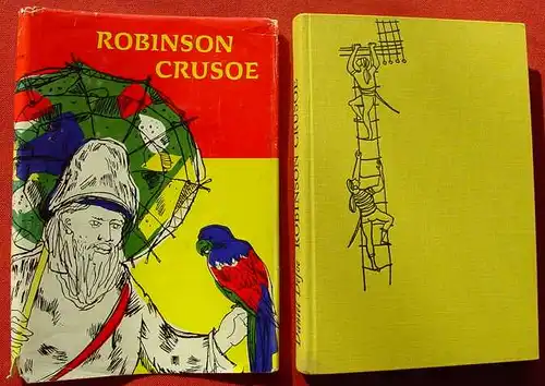 (0101178) Robinson Crusoe. Jugend v. M. Wagner,  illustriert, 212 S., 1970 Buechergilde Gutenberg Frankf. / M