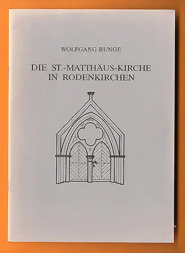 Rhein Westfalen Köln Rodenkirchen St. Matthäus Kirche Architektur Baukunst 1982