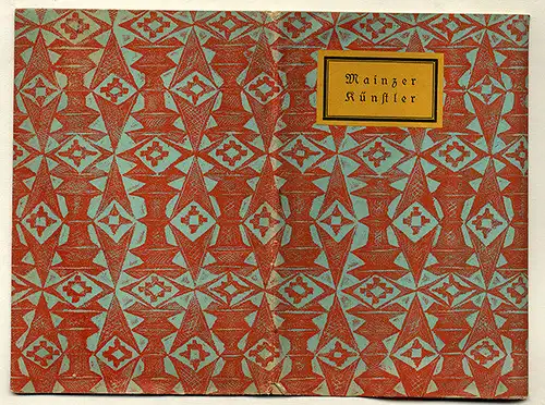 Mainz Rhein Erste Sonder Ausstellung bildender Künstler Katalog 1921