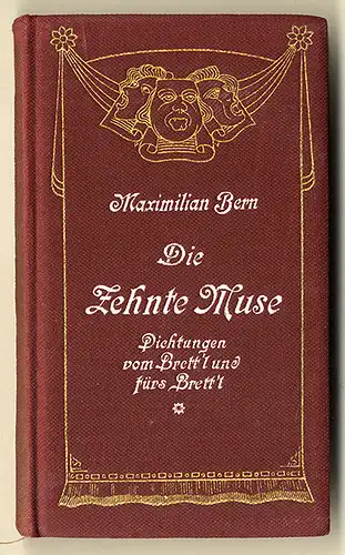 Theater Bühne Musen Lieder Brettl Verse Moritaten Maximilian Bern 1911