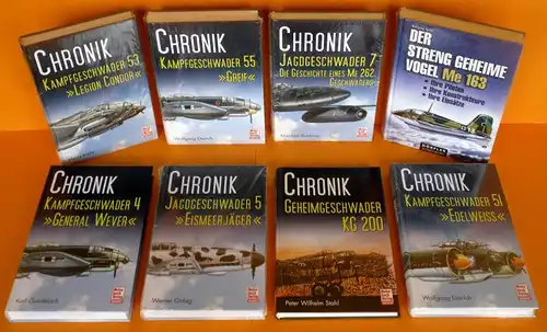 Weltkrieg deutsche Luftwaffe Kampfgeschwader Chronik Motorbuch Verlag Sammlung