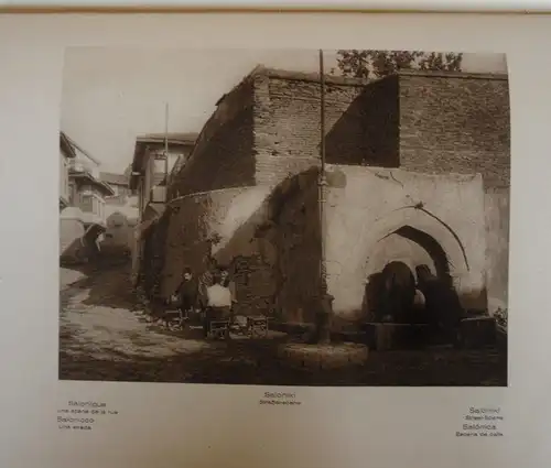 Griechenland Landschaft Städte Tempel Architektur Volksleben Foto Bildband 1923