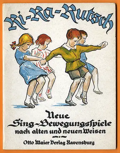 Pädagogik Freizeit Kindergarten Sing Rhytmus Bewegungsspiele Spiele Buch 1949