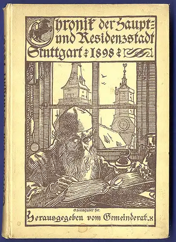 Württemberg Stuttgart Stadt Geschichte Ereignisse Chronik Wetter Jahrbuch 1898