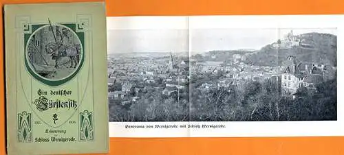 Sachsen Anhalt Harz Halberstadt Stadt Geschichte Umgebung alter Reiseführer 1916