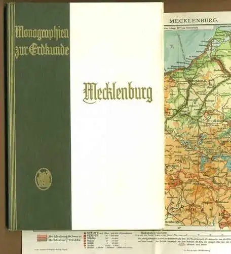 Mecklenburg Geschichte Geografie Natur Heimatkunde Foto Bildband 1930