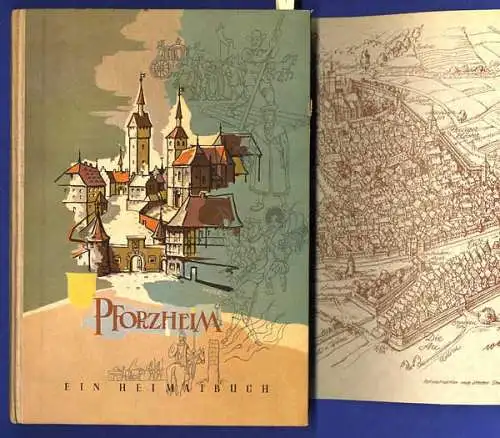 Baden Pforzheim Stadt Geschichte Wirtschaft Mundart Heimatkunde 1962