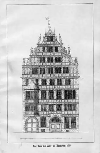 Hannover Niedersachsen Lithographie