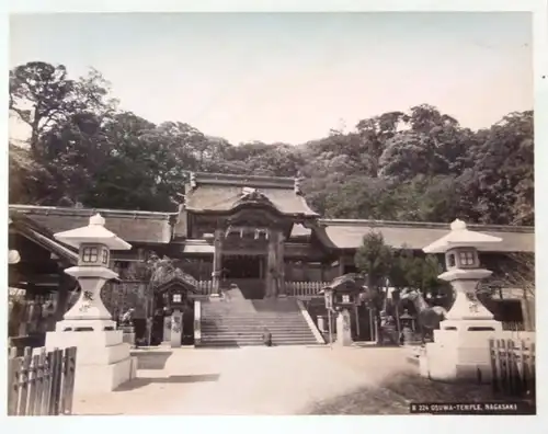 Osuwa temple, Nagasaki. / Tempel / Japan / island / Insel / Kyushu