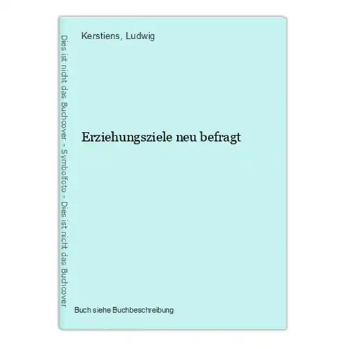 Erziehungsziele neu befragt