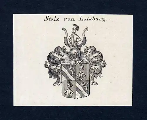 Stolz von Latsburg - Stolz Latsburg Stoll Wespach Wappen Adel coat of arms heraldry Heraldik