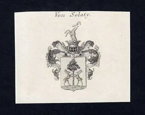 Von Solaty - Solaty Sömmerring Wappen Adel coat of arms heraldry Heraldik