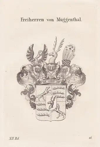 Freiherren von Muggenthal - Wappen coat of arms