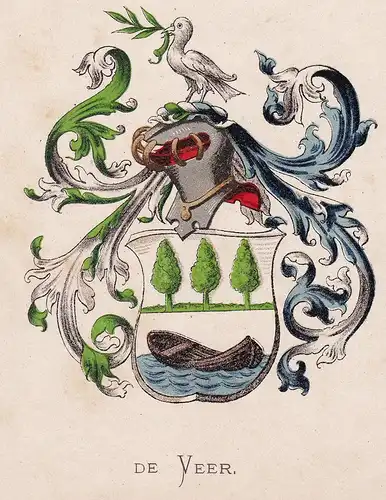 De Veer - Wappen coat of arms heraldry Heraldik blason Wapen