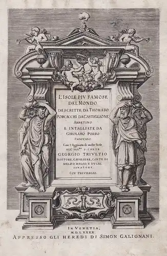 L'Isole piu famose del mondo descritte da Thomaso Porcacchi da Castiglione... - Titel title