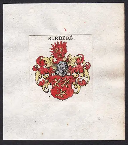 Kirberg - Kirberg Wappen Adel coat of arms heraldry Heraldik