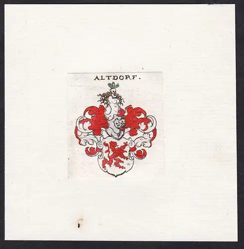 Altdorf - Altdorf Wappen Adel coat of arms heraldry Heraldik
